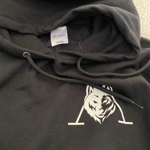 Black no name heavy duty hoodie - Picture 3 of 5